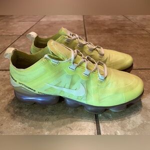 Like New Nike Air Vapormax Women's Siz10 Running Green Ci1246-302 Womens Lace Up
